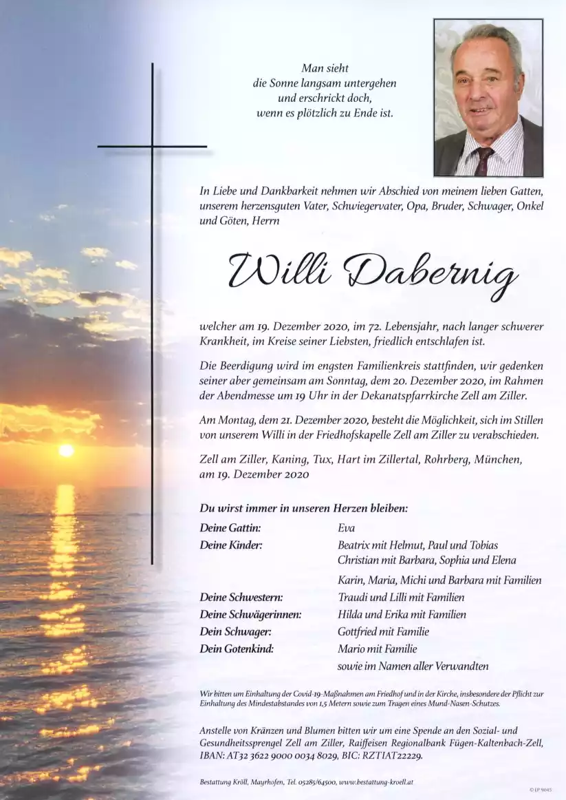 Parte von Willi Dabernig